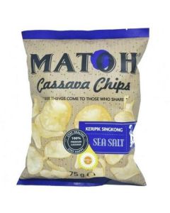 Cassava Chips Sea Salt Flavour 24 X  Pouch 