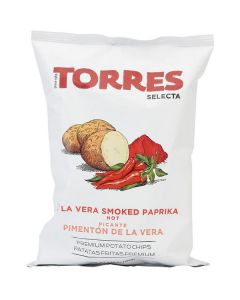 De La Vera Hot Smoked Paprika Potato Chips 20 X  Pouch 