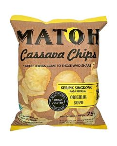 Cassava Chips Original Soya Flavor 24 X  Pouch 