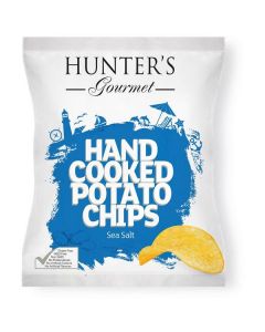 Sea Salt Potato Chips - Hand Cooked 12 X  Pouch 