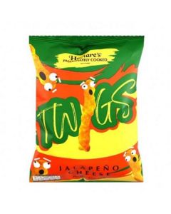 Twigs Jalapeno Cheese Flavored Corn Snacks 12 X  Pouch 