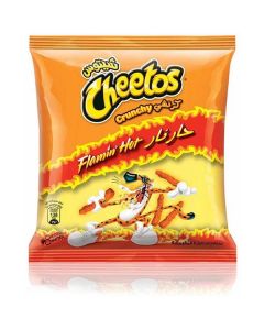 Crunchy Corn Snacks with Flamin Hot 64 X  Pouch 