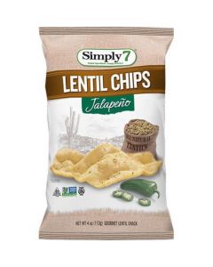 Jalapeno Lentil Chips 12 X  Pouch 