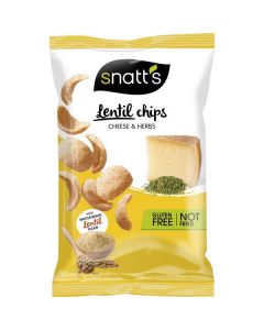 Lentil Chips with Cheese & Herbs 12 X  Pouch 