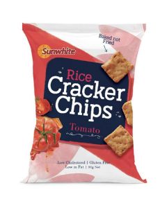 Rice Cracker Chips with Tomato 5 X  Pouch 