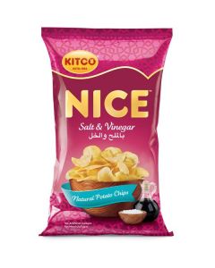 Potato Chips With Salt and Vinegar - Nice 12 X  Pouch 