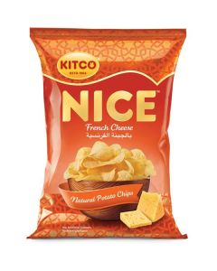 Potato Chips with French Cheese - Nice 80 X  Pouch 