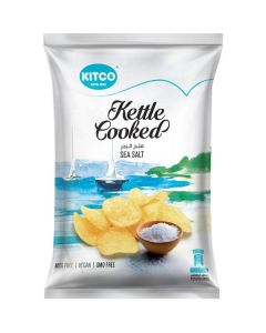 Sea Salt Potato Chips - Kettle Cooked 24 X  Pouch 