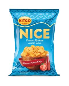 Potato Chips with Tomato Ketchup - Nice 80 X  Pouch 