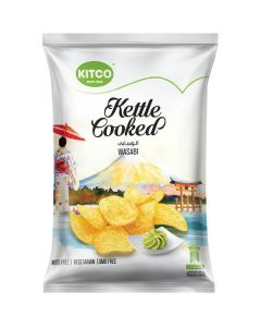 Kettle Cooked Potato Chips Wasabi 24 X  Pouch 