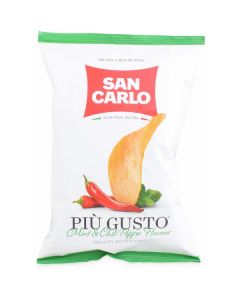 Potato Chips with Mint & Chili 20 X  Pouch 