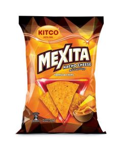 Tortilla Chips with Nacho Cheese - Mexita 12 X  Pouch 