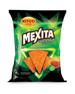 Tortilla Chips with Sweet and Sour - Mexita 34 X  Pouch 