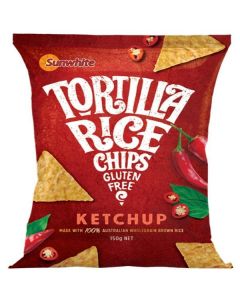 Tortila Rice Chips Ketchup - Gluten Free 5 X  Pouch 