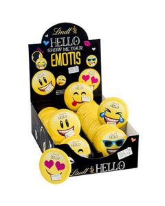 Hello Emoji's milk chocolate 30 X  Carton 