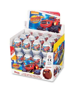 Blaze and the Monster Machines Milk Chocolate Eggs + Toy 48 X  Piece 