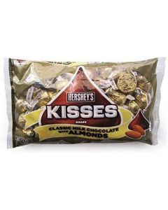 Kisses Milk Chocolate with Almonds 24 X  Pouch 