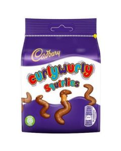 Chocolate Curly Wurly Squirlies 10 X  Pouch 