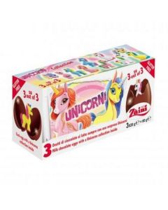 Milk Chocolate Eggs with a Unicorn Surprise Inside 72 X  Piece 