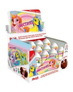 Milk Chocolate Eggs with a Unicorn Surprise Inside 24 X  Piece 