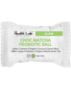 Probiotic Chocolate Matcha Balls 12 X  Pouch 