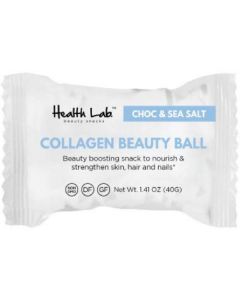 Collagen Chocolate Sea Salt Balls 12 X  Pouch 