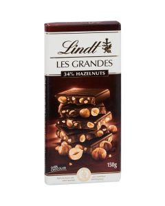 Les Grandes Dark Chocolate with 34% Hazelnut 13 X  Piece 