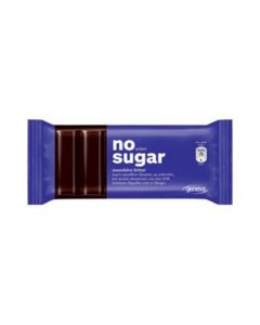 No Sugar Bitter Chocolate Bar 12 X  Piece 