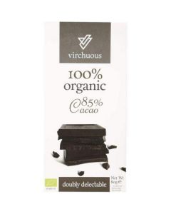 Organic Doubly Delectable Chocolate 85% Cocao 15 X  Piece 