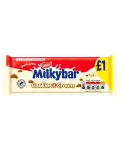 Milkybar Cookies & Cream 14 X  Pouch 