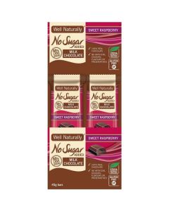 No Sugar Added Sweet Raspberry Milk Chocolate 16 X  Piece 