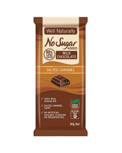 No Sugar Added Salted Caramel Milk Chocolate 12 X  Piece 