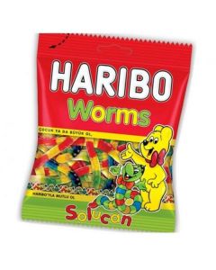 Worms Candy 30 X  Pouch 