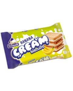 Banana Cream Biscuits 96 X  Pouch 