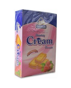 Strawberry Cream Biscuits 96 X  Pouch 