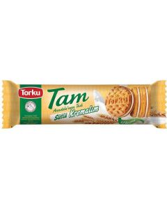 Tam Whole Wheat Oat Sandwich Biscuits with Milk Cream 24 X  Pouch 