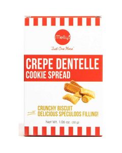 Crepe Dentelle Biscuit with Cookie Spread Filling 48 X  Piece 