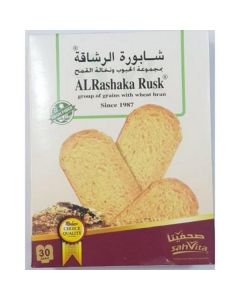 Al Rashaka Seed Rusk Group of Grains with Wheat Bran 8 X  Piece 