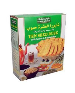 Ten Seed Rusk with Sesame & Baraka Seeds 8 X  Piece 