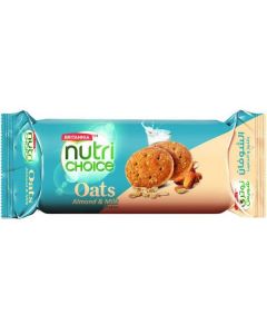 Nutri Choice Oats Milk & Almond Cookies 48 X  Pouch 