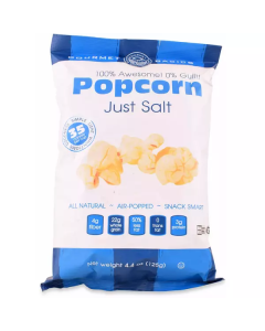 Awesome Natural Popcorn with Sea Salt   