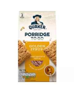 Porridge To Go Golden Syrup Breakfast Bars 6 X  Pouch 