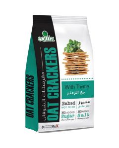 Oat Crackers with Thyme 24 X  Pouch 