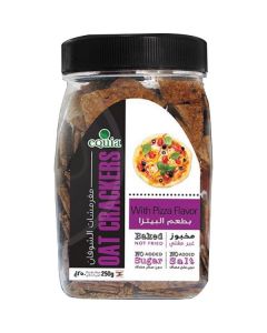 Oat Crackers with Pizza Flavor 24 X  Plastic Jar 