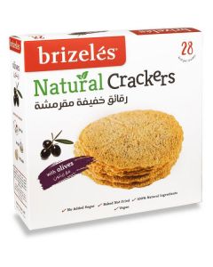 Natural Crackers with Olives Flavor 20 X  Piece 