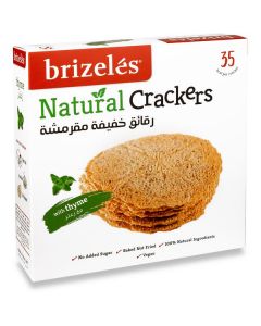 Natural Crackers with Thyme Flavor 20 X  Piece 