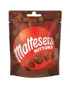 Buttons Chocolate Bag 9 X  Pouch 