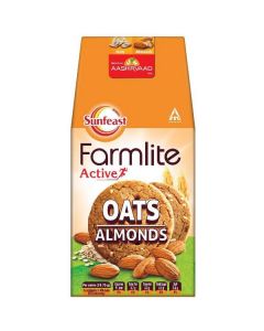 Farmlite Active Digestive Oats with Almonds 9 X  Pouch 