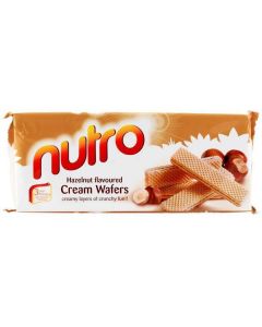 Hazelnut Flavored Cream Wafers 24 X  Pouch 