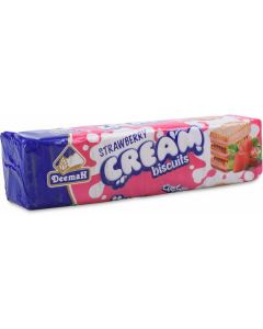 Strawberry Cream Biscuits 24 X  Pouch 